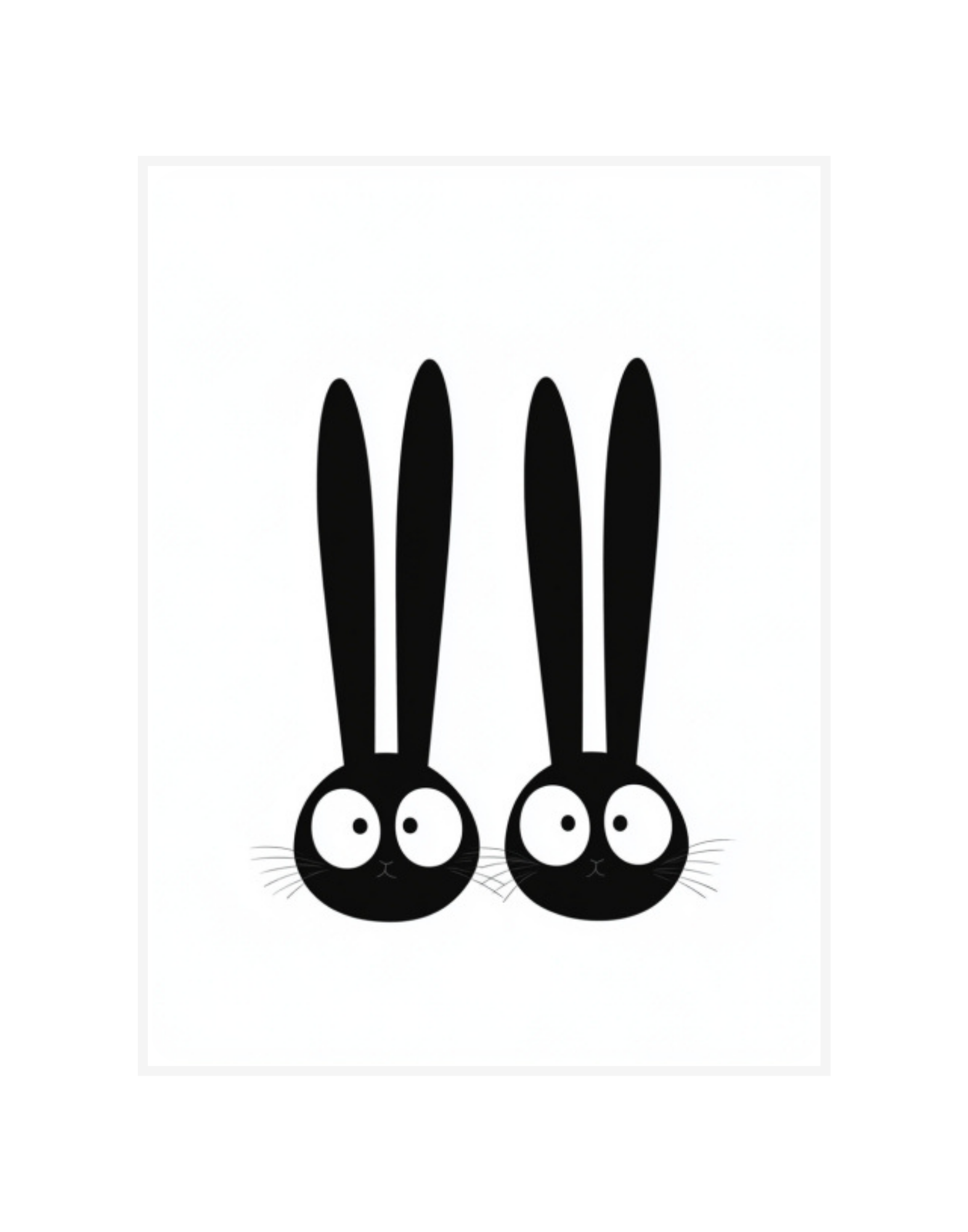 Minimalist Bunny